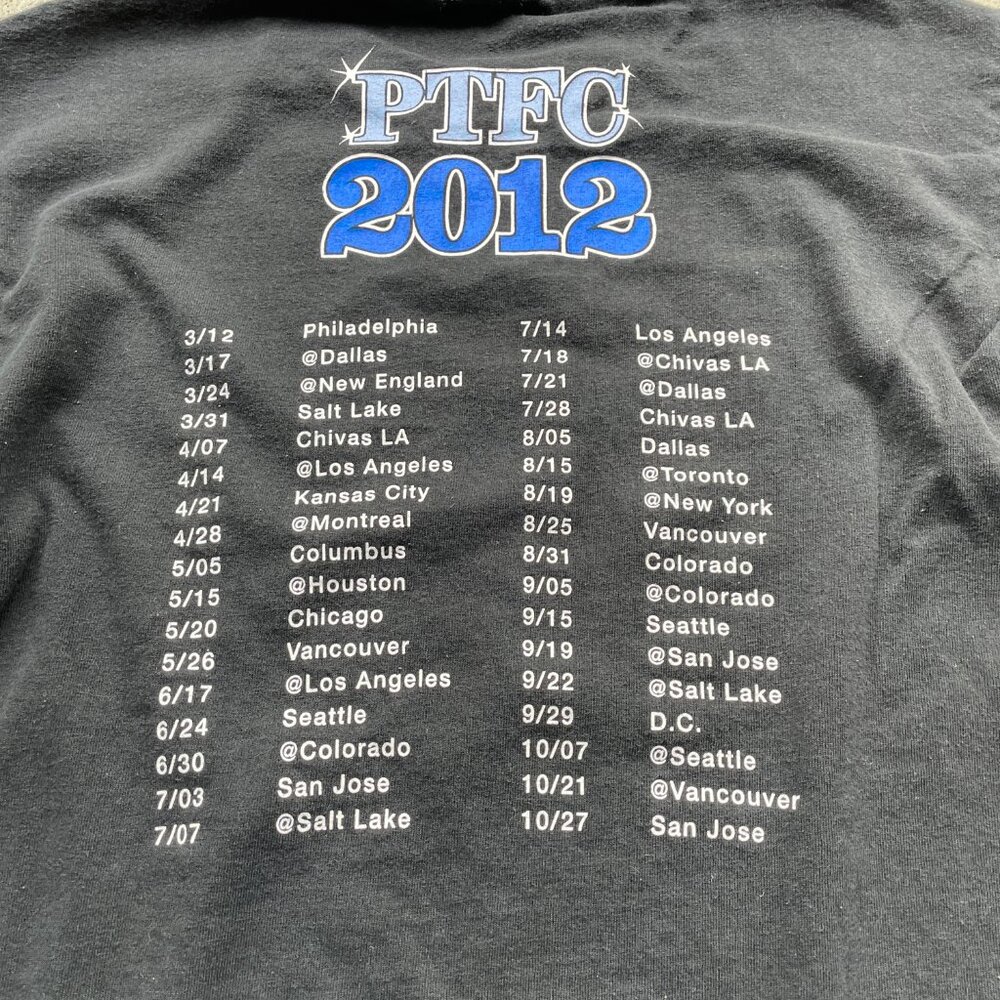 Rush 2012 Tour PTFC T-shirt Men’s Small Fit Heavy Cotton - Picture 5 of 5